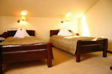 Фото номера Двухместный номер с 1 кроватью и собственной ванной комнатой Мотели Motel Restaurant Lowe г. Дева 17