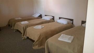 Фото номера Четырехместный номер с собственной ванной комнатой Мотели Motel Restaurant Lowe г. Дева 5