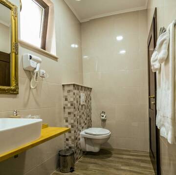 Фото номера Улучшенный номер с кроватью размера «queen-size» Гостевой дом Casa Alina г. Дева 22